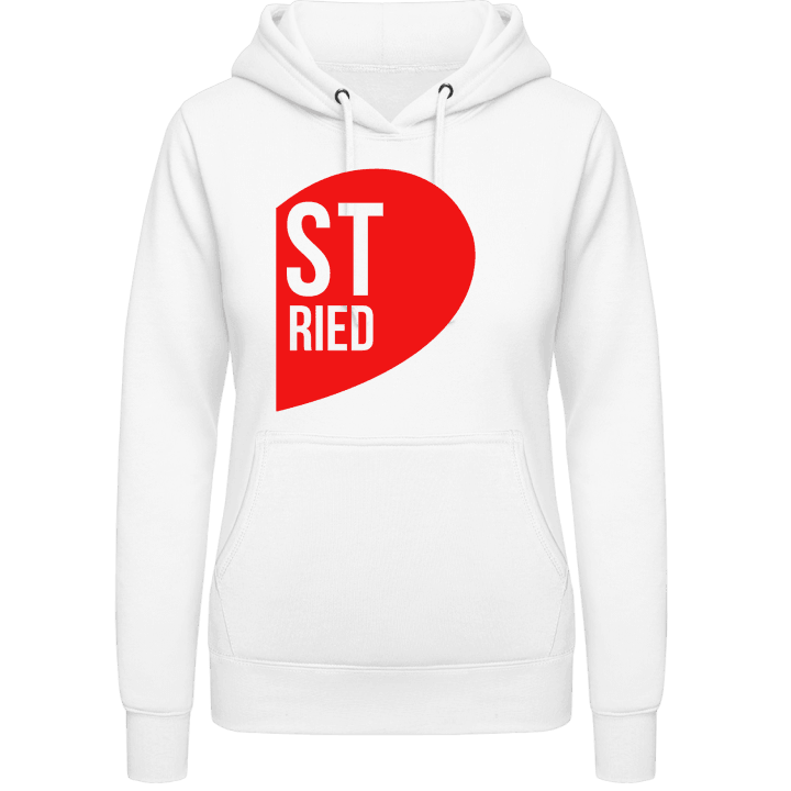 Just Married left Vrouwen Hoodie contain pic