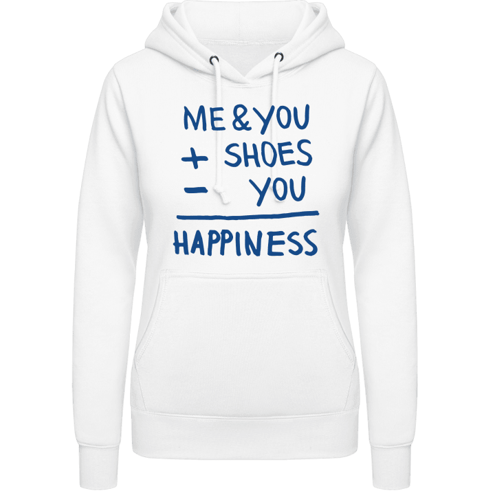 Me You Shoes Happiness Sudadera con capucha para mujer contain pic