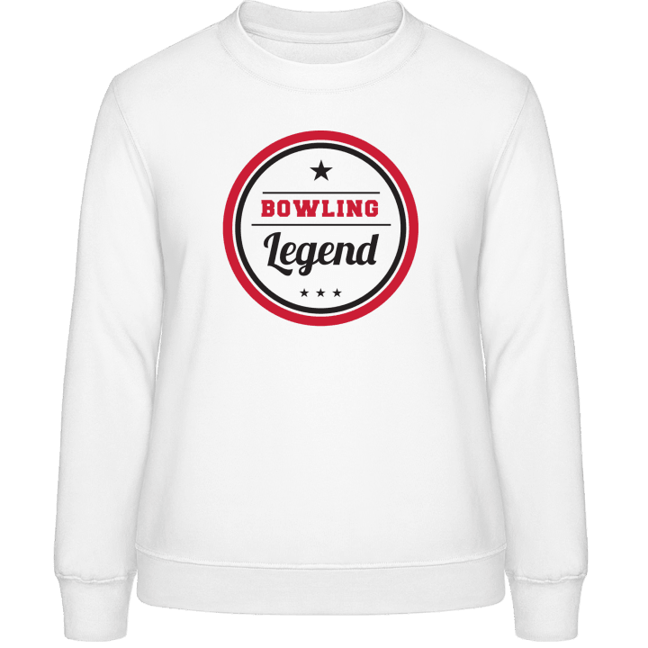 Bowling Legend Frauen Sweatshirt contain pic