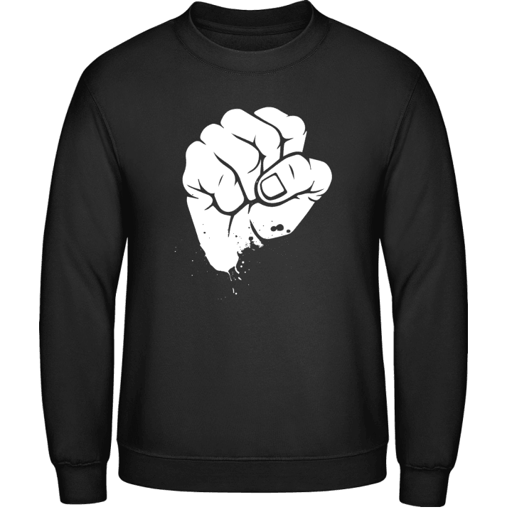 Fist Illustration Sweatshirt contain pic