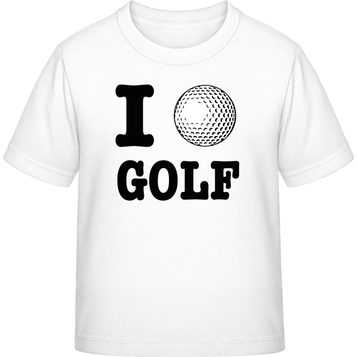 I Love Golf T-skjorte for barn contain pic