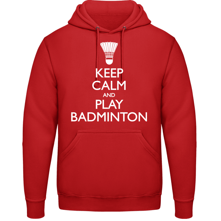 Play Badminton Hoodie contain pic