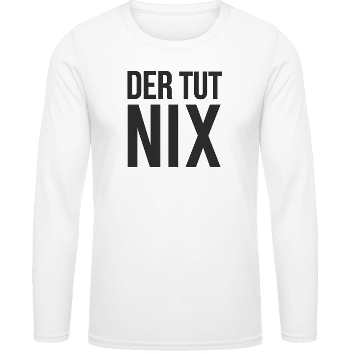 Der Tut Nix Typo Camicia a maniche lunghe 0 image