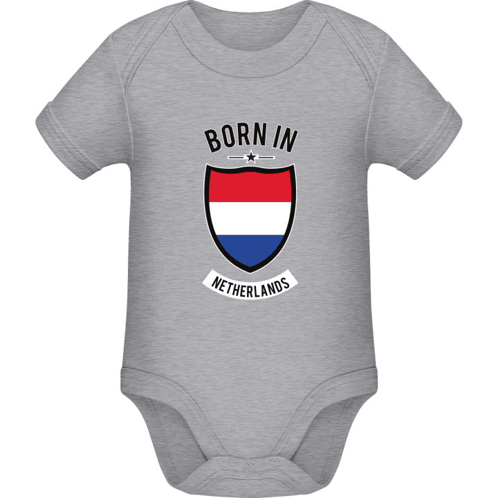 Born in Netherlands Baby Strampler contain pic