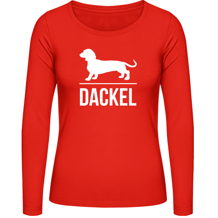 Dackel T-shirt à manches longues pour femmes 0 image