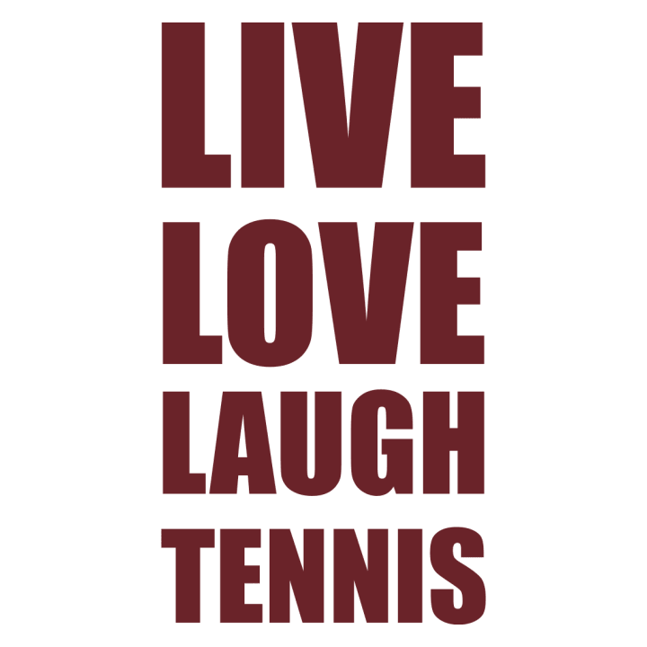 Live Love Laugh Tennis T-shirt pour femme 0 image