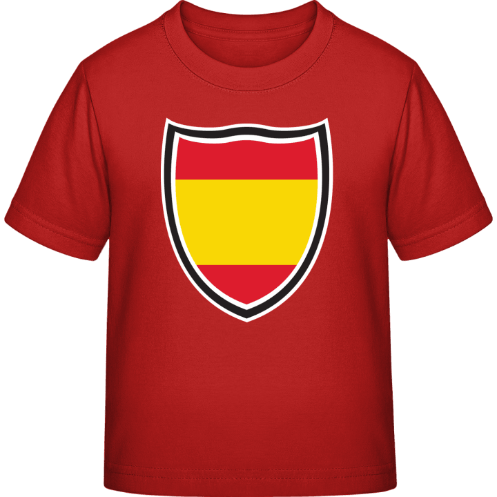 Spain Shield Flag Maglietta per bambini contain pic