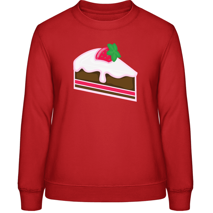 Cake Sweatshirt för kvinnor contain pic
