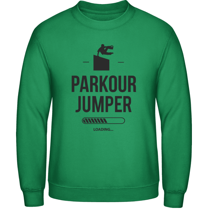 Parkur Jumper Loading Felpa contain pic