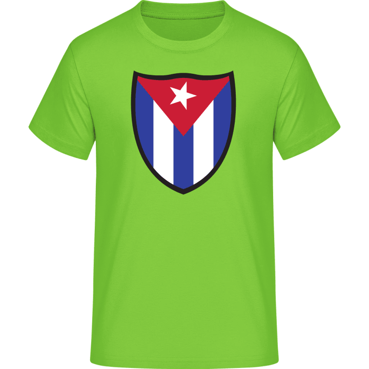 Cuba Flag Shield T-skjorte 0 image