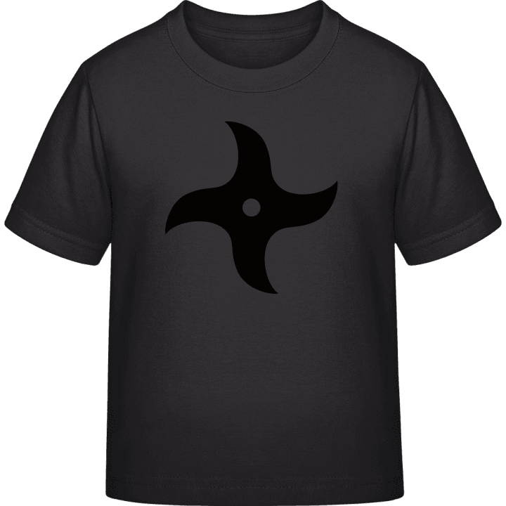 Ninja Star Weapon T-skjorte for barn contain pic