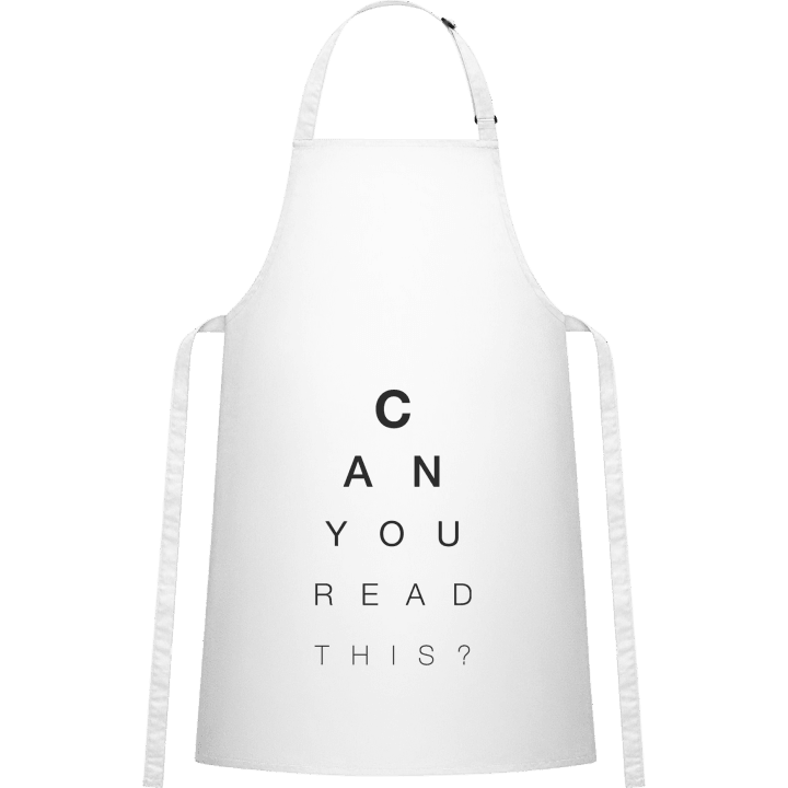 Can You Read This? Kitchen Apron 0 image