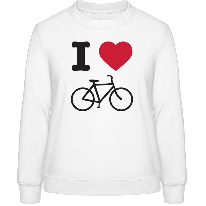 I Love Bicycle Vrouwen Sweatshirt contain pic