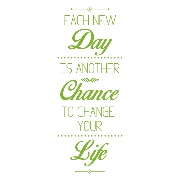 Each New Day Is Another Chance Bolsa de tela 0 image