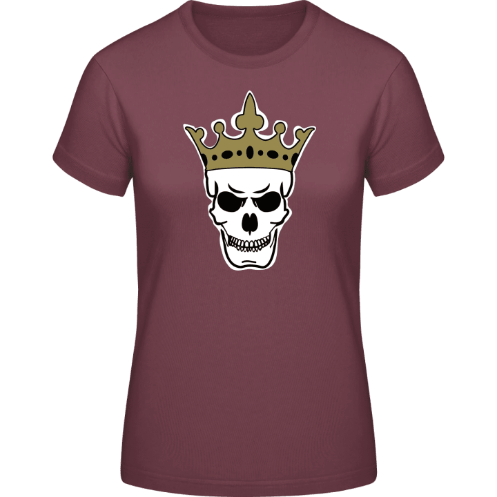King Skull with Crown Frauen T-Shirt 0 image