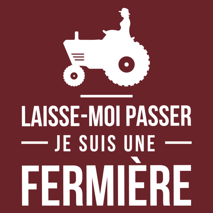 Laisse-Moi Passer Je Suis Une Fermière Langermet skjorte for kvinner 0 image