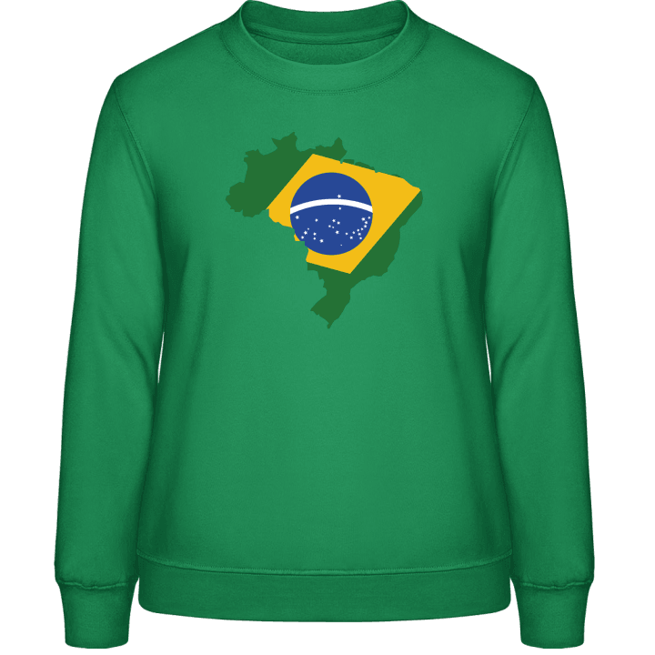 Brazil Map Women Sweatshirt contain pic