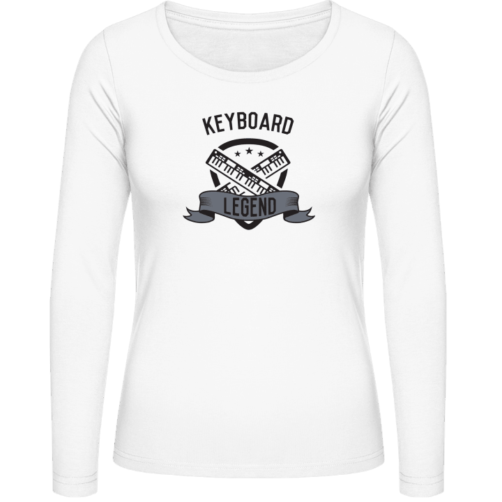 Keyboard Legend T-shirt à manches longues pour femmes contain pic
