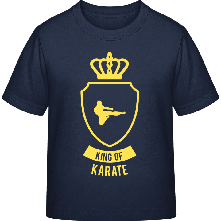 King of Karate T-shirt för barn contain pic