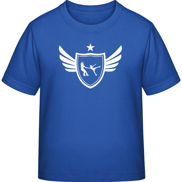 Ice Skating Winged Kinderen T-shirt contain pic