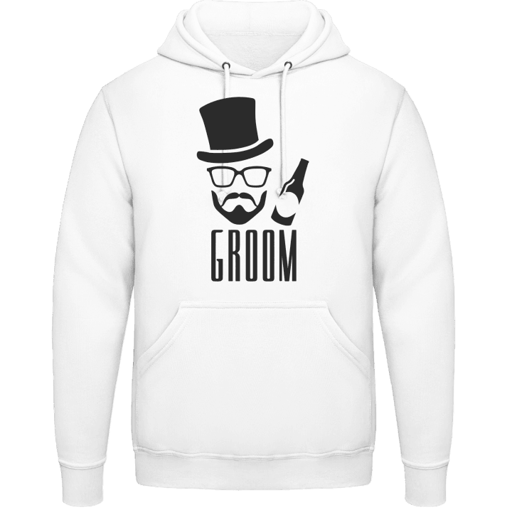 Groom Hipster Hoodie contain pic