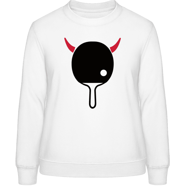 Ping Pong Devil Frauen Sweatshirt contain pic