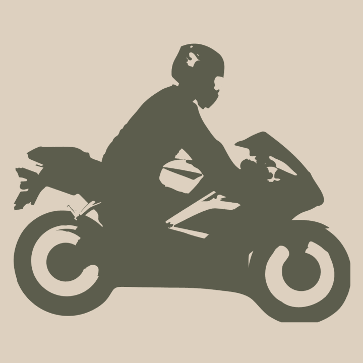 Motorcyclist Silhouette Langermet skjorte 0 image