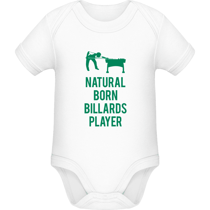 Natural Born Billiards Player Baby Romper contain pic