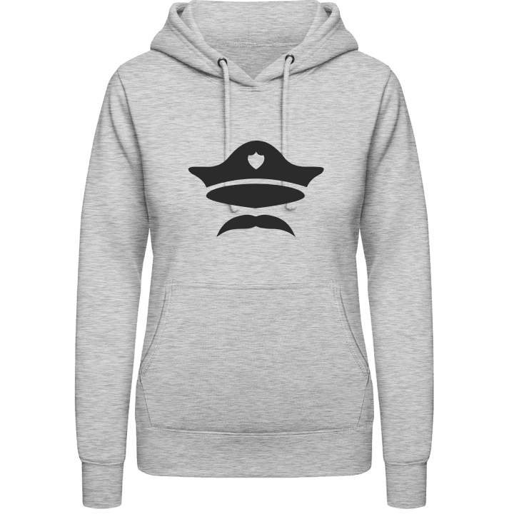 Mustache of Justice Vrouwen Hoodie contain pic