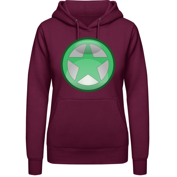 Superhero Star Symbol Logo Felpa con cappuccio da donna 0 image