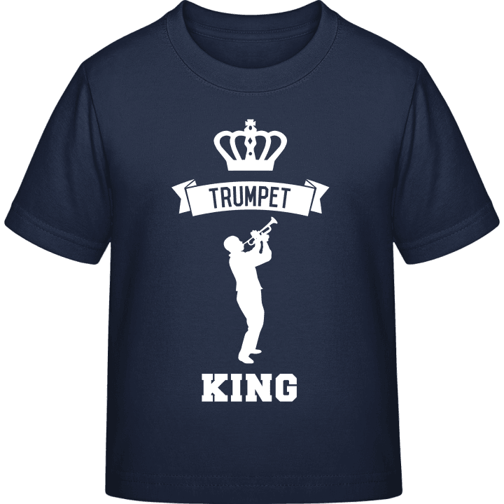 Trumpet King Kids T-shirt contain pic