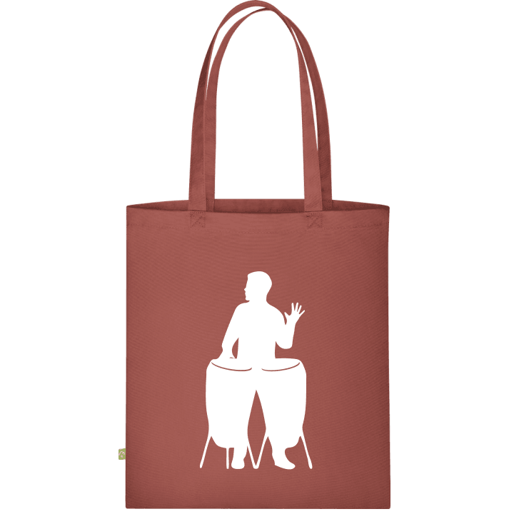 Percussionist Silhouette Stofftasche 0 image