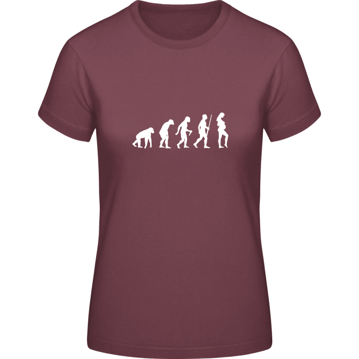 Schwanger Evolution Humor Frauen T-Shirt 0 image