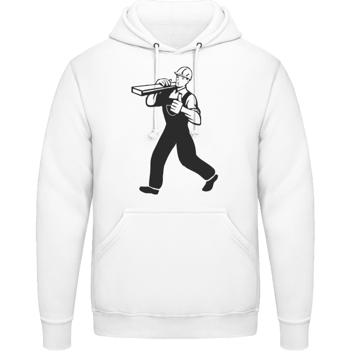 Construction Worker Silhouette Hoodie 0 image