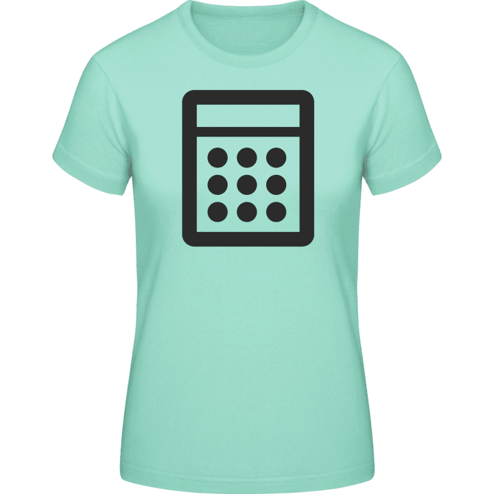 Taschenrechner Frauen T-Shirt contain pic
