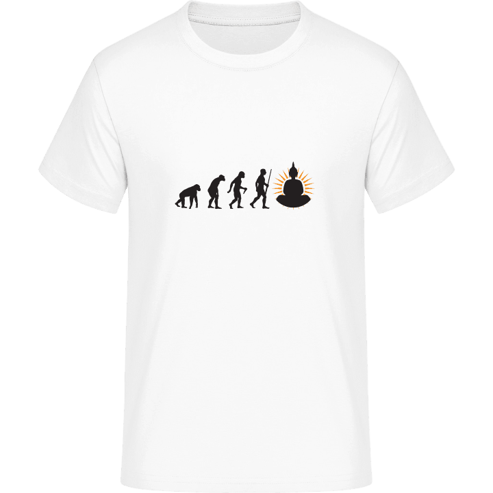 Buddha Meditation Evolution T-skjorte contain pic