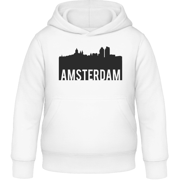 Amsterdam Skyline Hettegenser for barn contain pic