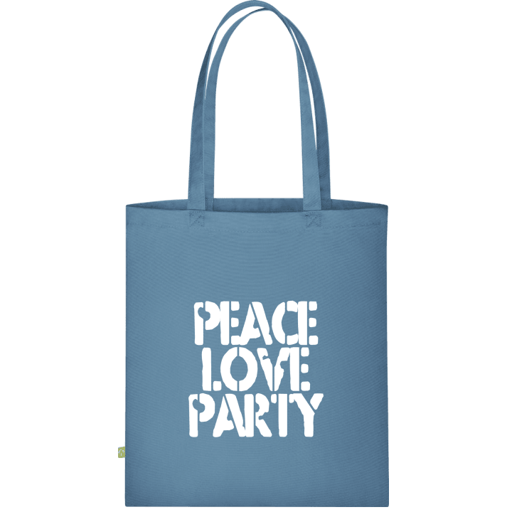 Peace Love Party Bolsa de tela contain pic