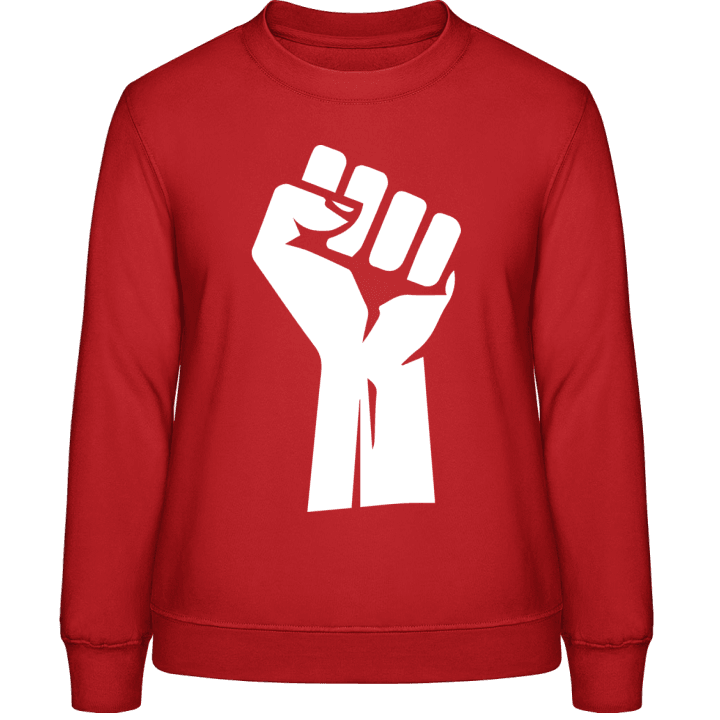Revolution Fist Frauen Sweatshirt contain pic