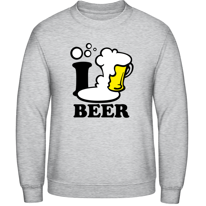 I Love Beer Sweatshirt 0 image