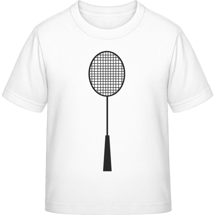 Badminton Racket Kids T-shirt contain pic