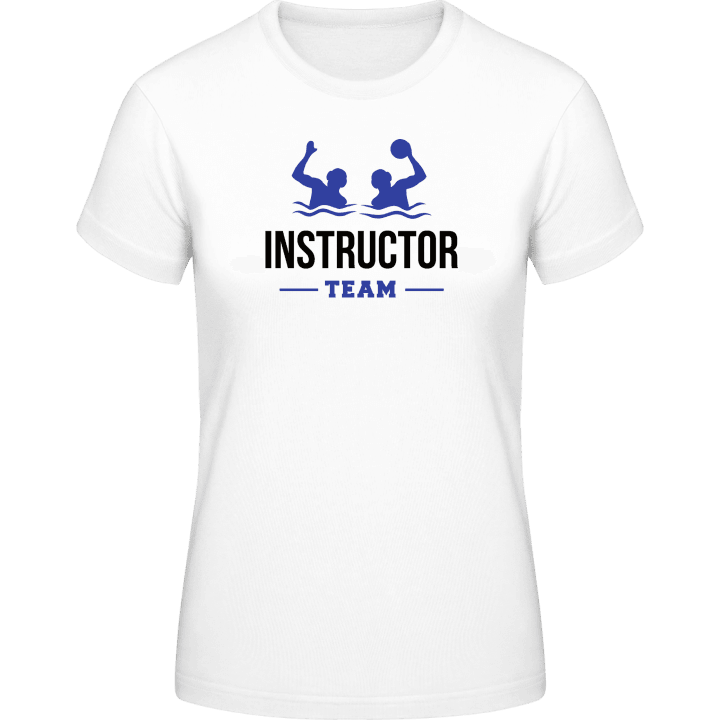 Water Polo Instructor Team T-shirt för kvinnor contain pic