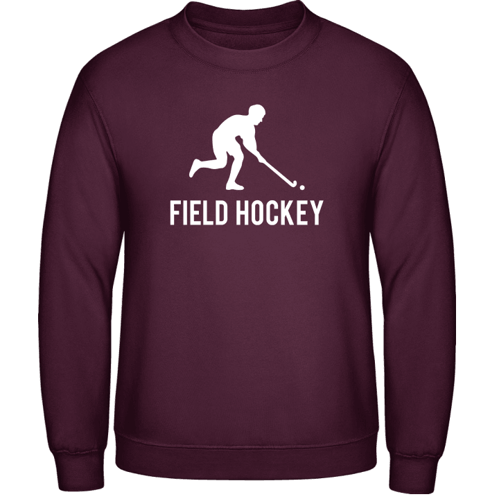 Field Hockey Silhouette Tröja contain pic