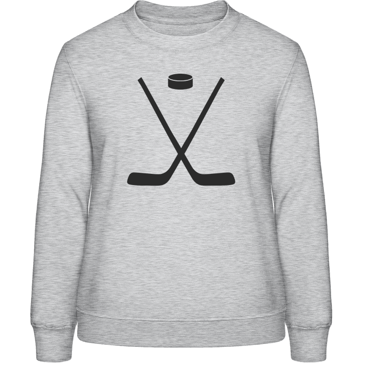 Ice Hockey Sticks Frauen Sweatshirt contain pic