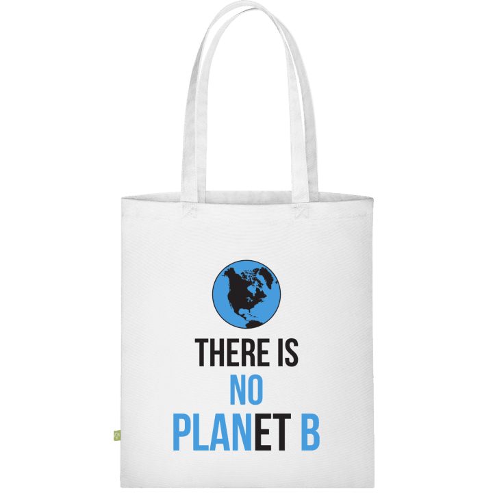 There Is No Planet B Borsa in tessuto contain pic