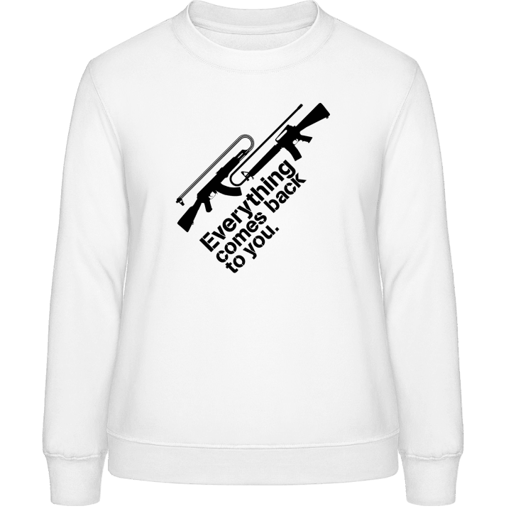 Everything Comes Back Sweat-shirt pour femme contain pic