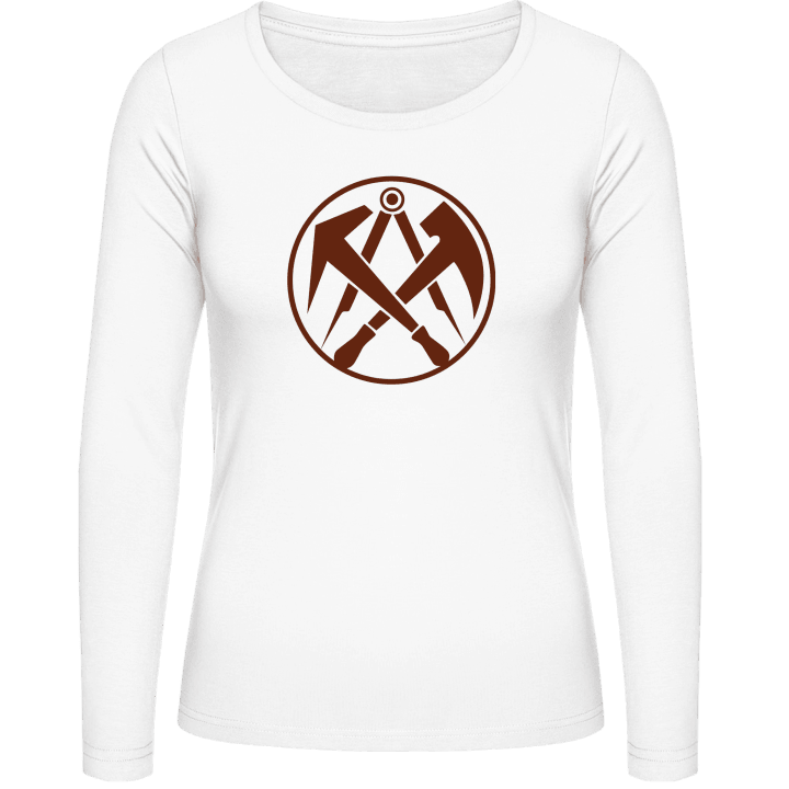 Roofing Logo Women long Sleeve Shirt contain pic