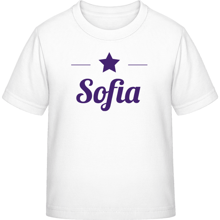 Sofia Star T-shirt för barn contain pic