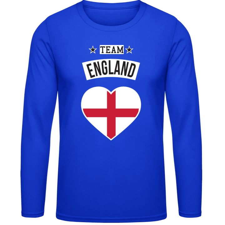 Team England Heart Langermet skjorte contain pic