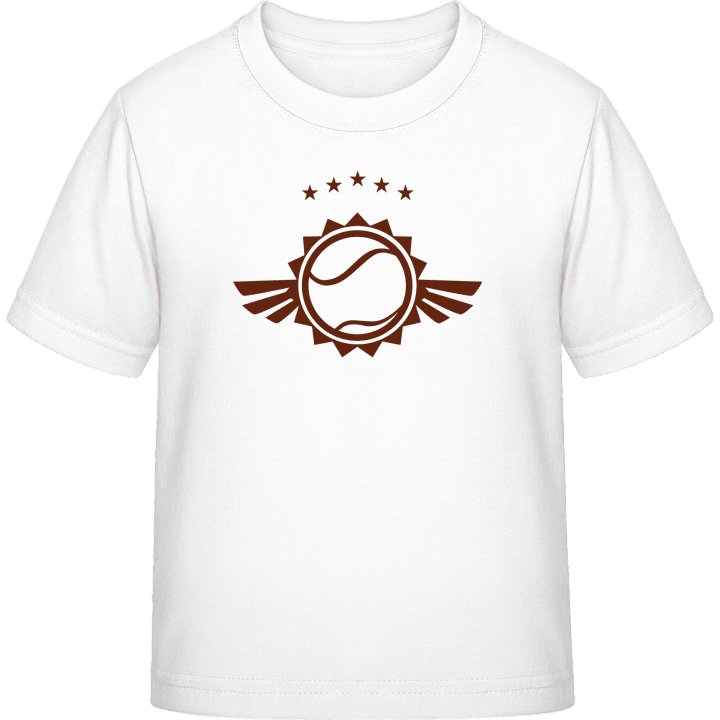 Tennis Ball Winged Logo T-skjorte for barn contain pic